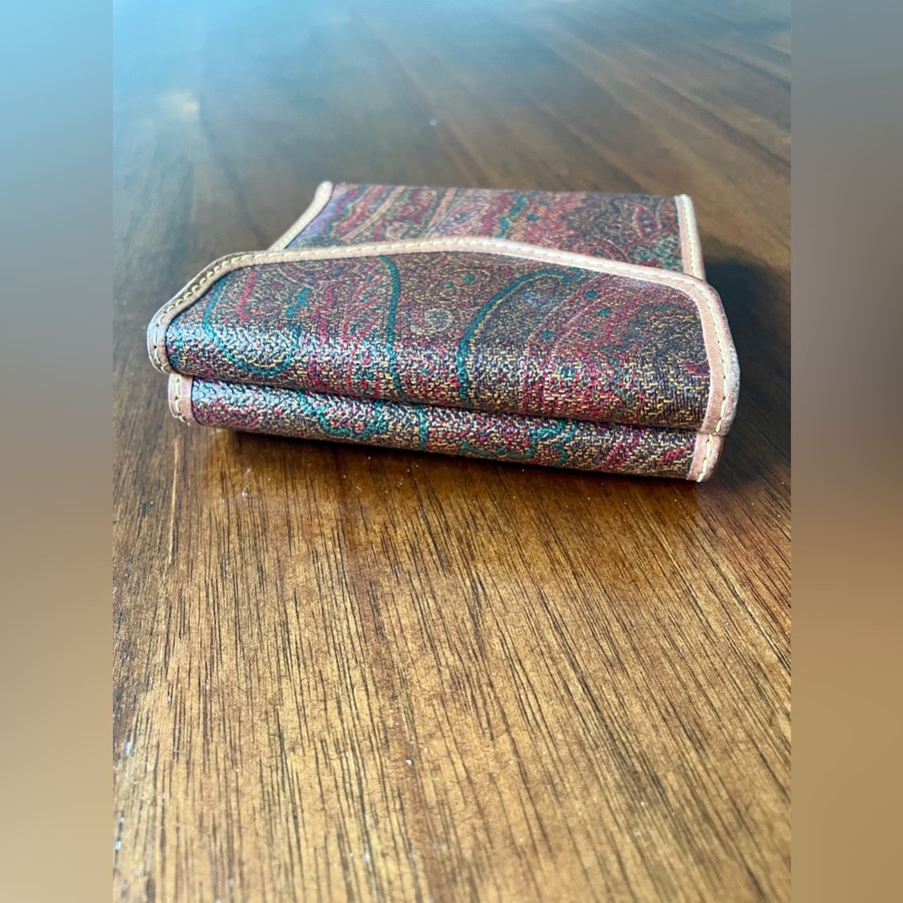 Vintage Etro Paisley Double Sided Wallet - Picture 11 of 12